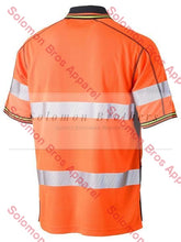 Load image into Gallery viewer, Bisley Taped Two Tone Hi Vis Polyester Mesh Short Sleeve Polo Shirt - Solomon Brothers Apparel