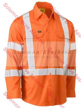 Load image into Gallery viewer, Bisley  Taped X Back Cool Lightweight Hi Vis Drill Shirt - Solomon Brothers Apparel

