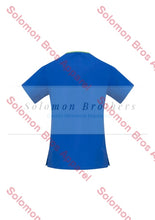 Load image into Gallery viewer, Contrast Ladies Scrub Top - Solomon Brothers Apparel