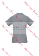 Load image into Gallery viewer, Contrast Ladies Scrub Top - Solomon Brothers Apparel