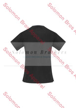 Load image into Gallery viewer, Contrast Ladies Scrub Top - Solomon Brothers Apparel