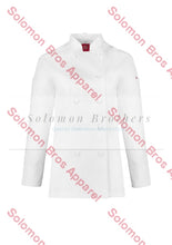 Load image into Gallery viewer, Crisp Chef Jacket Ladies White / Xsm Jackets
