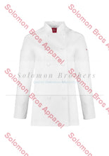 Load image into Gallery viewer, Crisp Chef Jacket Ladies White / Xsm Jackets
