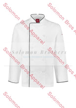 Load image into Gallery viewer, Crisp Chef Jacket White/black / Sm Jackets
