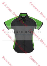 Load image into Gallery viewer, Dynamite Ladies Short Sleeve Blouse - Solomon Brothers Apparel