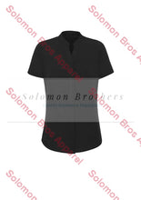 Load image into Gallery viewer, Elise Womens Plain Short Sleeve Blouse - Solomon Brothers Apparel