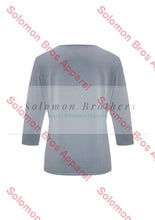 Load image into Gallery viewer, Emma Ladies 3/4 Sleeve Top - Solomon Brothers Apparel