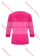 Load image into Gallery viewer, Emma Ladies 3/4 Sleeve Top - Solomon Brothers Apparel

