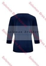 Load image into Gallery viewer, Emma Ladies 3/4 Sleeve Top - Solomon Brothers Apparel