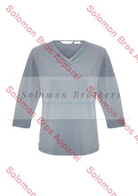 Load image into Gallery viewer, Emma Ladies 3/4 Sleeve Top - Solomon Brothers Apparel