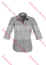 Load image into Gallery viewer, Fringe Ladies 3/4 Sleeve Blouse - Solomon Brothers Apparel
