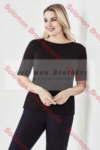 Isabella Womens Short Sleeve T-Top - Solomon Brothers Apparel