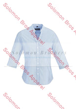 Load image into Gallery viewer, Lyon Womens 3/4 Sleeve Blouse - Solomon Brothers Apparel
