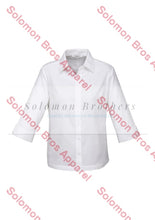 Load image into Gallery viewer, Majestic Ladies 3/4 Sleeve Blouse - Solomon Brothers Apparel