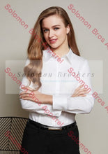 Load image into Gallery viewer, Majestic Ladies Long Sleeve Blouse - Solomon Brothers Apparel
