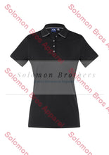 Load image into Gallery viewer, Martin Ladies Polo Black / Silver Grey 6
