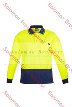 Load image into Gallery viewer, Mens Comfort Back L/S Polo - Solomon Brothers Apparel
