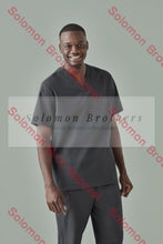 Load image into Gallery viewer, Mens Cotton Rich V-Neck Scrub Top Health & Beauty