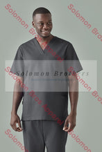 Load image into Gallery viewer, Mens Cotton Rich V-Neck Scrub Top Health & Beauty
