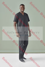 Load image into Gallery viewer, Mens Cotton Rich V-Neck Scrub Top Health & Beauty