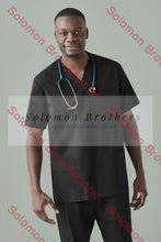 Load image into Gallery viewer, Mens Cotton Rich V-Neck Scrub Top Health & Beauty