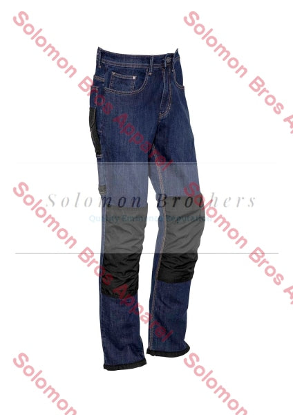 Mens Heavy Duty Cordura Stretch Work Jeans - Solomon Brothers Apparel