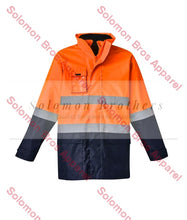 Load image into Gallery viewer, Mens Hi Vis Basic 4 in 1 Waterproof Jacket - Solomon Brothers Apparel