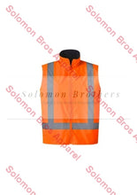 Load image into Gallery viewer, Mens Hi Vis Basic 4 in 1 Waterproof Jacket - Solomon Brothers Apparel