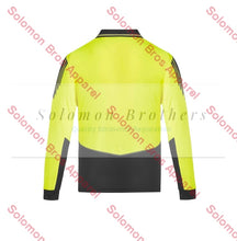 Load image into Gallery viewer, Mens Hi Vis Flux L/S Polo - Solomon Brothers Apparel