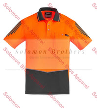 Load image into Gallery viewer, Mens Hi Vis Flux S/S Polo - Solomon Brothers Apparel