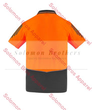 Load image into Gallery viewer, Mens Hi Vis Flux S/S Polo - Solomon Brothers Apparel
