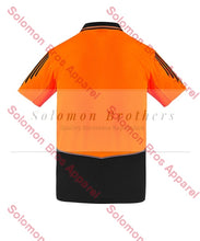 Load image into Gallery viewer, Mens Hi Vis Flux S/S Polo - Solomon Brothers Apparel
