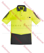 Load image into Gallery viewer, Mens Hi Vis Flux S/S Polo - Solomon Brothers Apparel