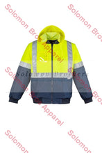 Load image into Gallery viewer, Mens Hi Vis Quilted Flying Jacket - Solomon Brothers Apparel