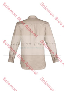 Mens Lightweight Tradie L/S Shirt - Solomon Brothers Apparel