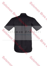Load image into Gallery viewer, Mens Lightweight Tradie S/S Shirt - Solomon Brothers Apparel