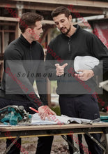 Load image into Gallery viewer, Mens Merino Wool Mid-Layer Pullover - Solomon Brothers Apparel