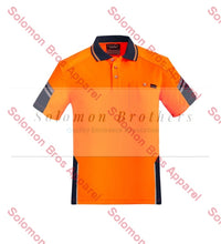 Load image into Gallery viewer, Mens Reinforced Hi Vis Squad S/S Polo - Solomon Brothers Apparel