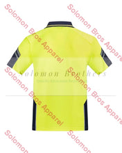 Load image into Gallery viewer, Mens Reinforced Hi Vis Squad S/S Polo - Solomon Brothers Apparel