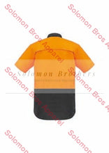 Load image into Gallery viewer, Mens Rugged Cooling Hi Vis Spliced S/S Shirt - Solomon Brothers Apparel