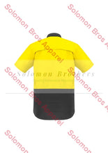 Load image into Gallery viewer, Mens Rugged Cooling Hi Vis Spliced S/S Shirt - Solomon Brothers Apparel