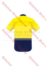 Load image into Gallery viewer, Mens Rugged Cooling Hi Vis Spliced S/S Shirt - Solomon Brothers Apparel