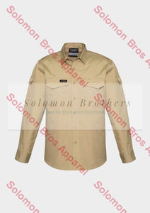 Mens Rugged Cooling L/S Shirt - Solomon Brothers Apparel