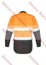 Load image into Gallery viewer, Mens Rugged Cooling Taped Hi Vis Spliced L/S Shirt - Solomon Brothers Apparel