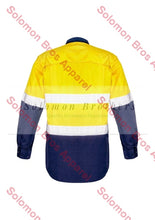 Load image into Gallery viewer, Mens Rugged Cooling Taped Hi Vis Spliced L/S Shirt - Solomon Brothers Apparel