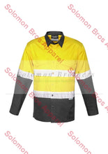 Load image into Gallery viewer, Mens Rugged Cooling Taped Hi Vis Spliced L/S Shirt - Solomon Brothers Apparel