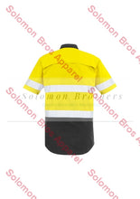 Load image into Gallery viewer, Mens Rugged Cooling Taped Hi Vis Spliced S/S Shirt - Solomon Brothers Apparel