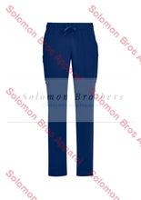 Load image into Gallery viewer, Mens Straight Leg Scrub Pant Navy / Sm Health & Beauty