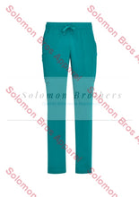 Load image into Gallery viewer, Mens Straight Leg Scrub Pant Teal / Sm Health & Beauty