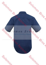 Load image into Gallery viewer, Mini Check Mens Short Sleeve Shirt - Solomon Brothers Apparel